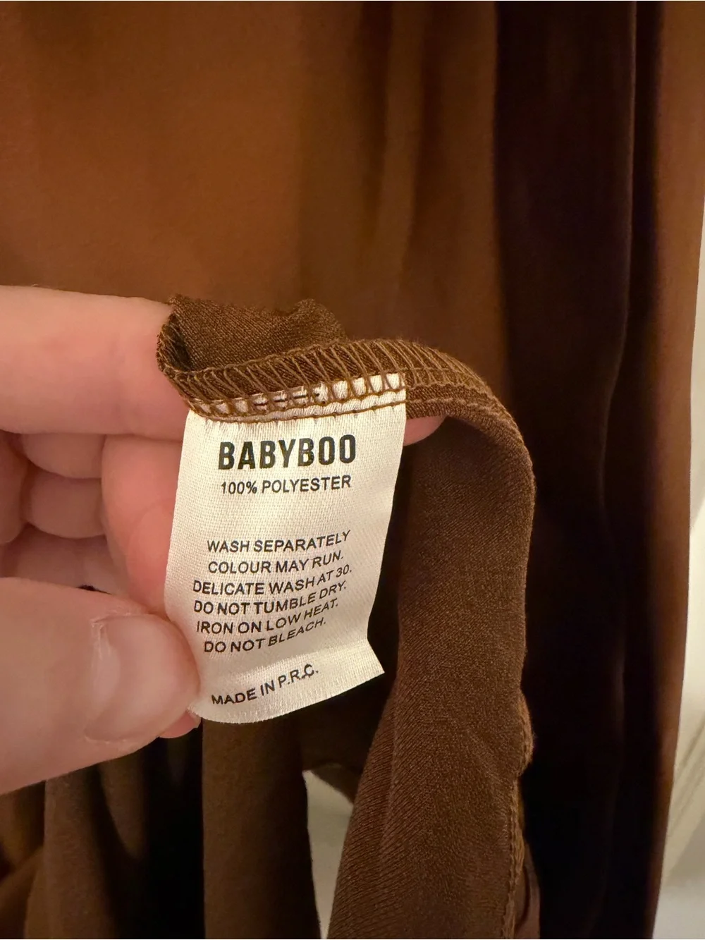 Babyboo Rheanna Maxi Dress in Chocolate - Picture 7 of 7
